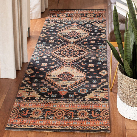 Safavieh Classic Vintage Clv114Z Black / Rust Rugs - Safavieh - clv114z - 28