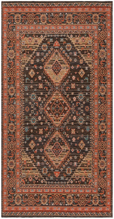 Safavieh Classic Vintage Clv114Z Black / Rust Rugs - Safavieh - clv114z - 28