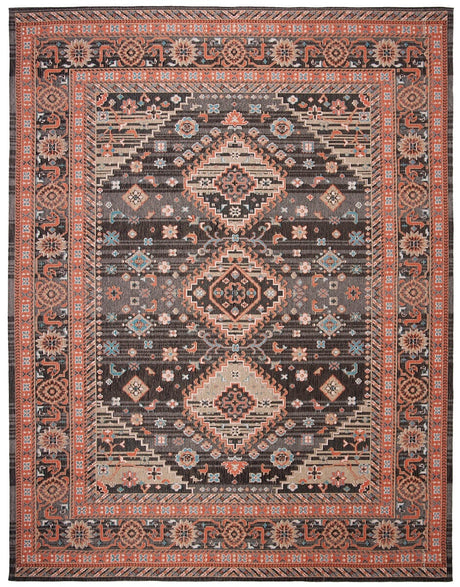 Safavieh Classic Vintage Clv114Z Black / Rust Rugs - Safavieh - clv114z - 28