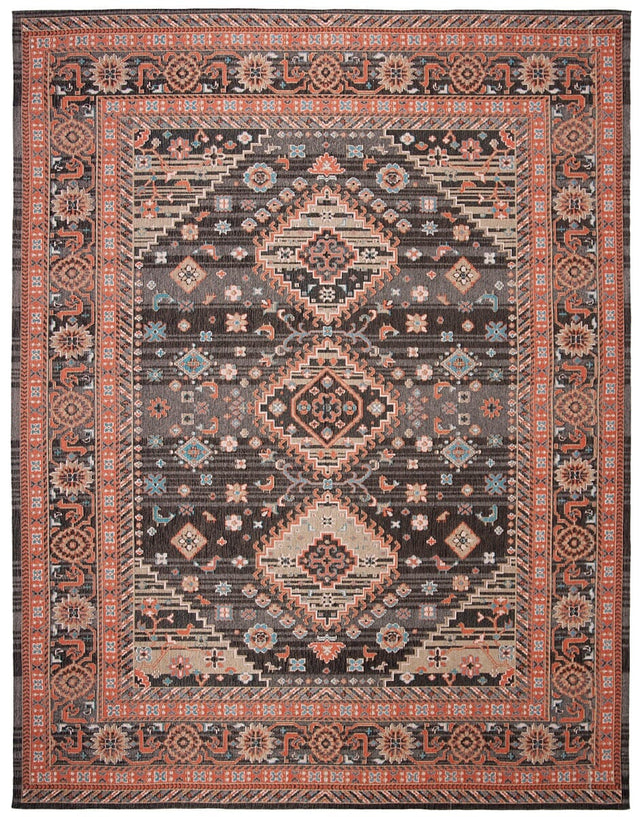 Safavieh Classic Vintage Clv114Z Black / Rust Rugs - Safavieh - clv114z - 28