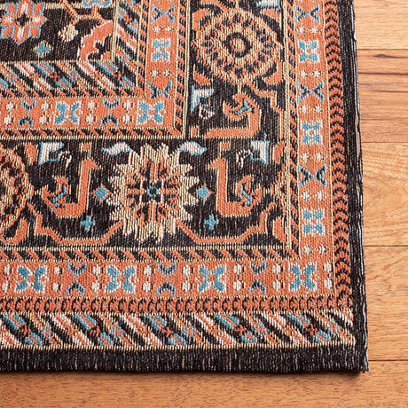 Safavieh Classic Vintage Clv114Z Black / Rust Rugs - Safavieh - clv114z - 4