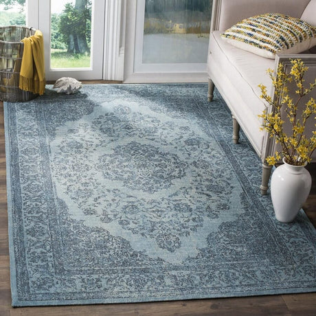 Safavieh Classic Vintage Clv121C Blue Rugs - Safavieh - clv121c - 3