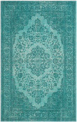 Safavieh Classic Vintage Clv121E Aqua Rugs - Safavieh - clv121e - 25