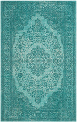 Safavieh Classic Vintage Clv121E Aqua Rugs - Safavieh - clv121e - 3