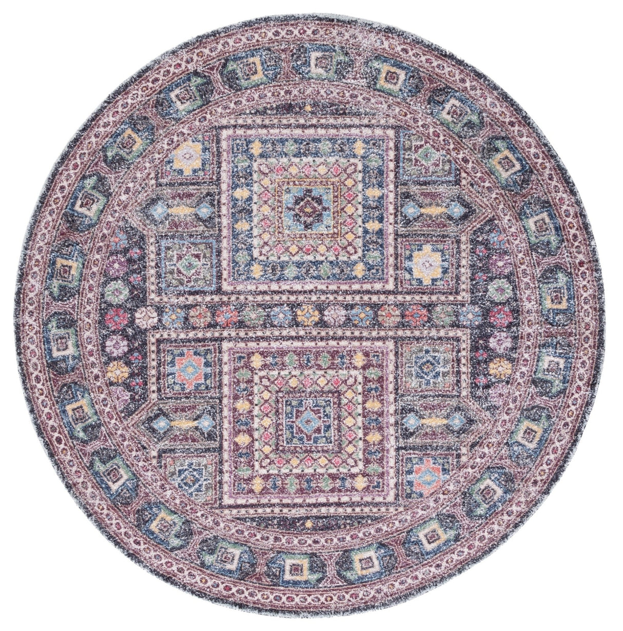 Safavieh Classic Vintage Clv205P Rust/Green Rugs - Safavieh - clv205p - 6r