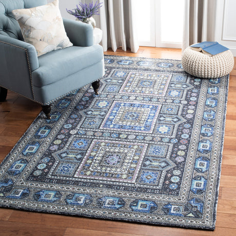Safavieh Classic Vintage Clv205W Sage/Blue Rugs - Safavieh - clv205w - 3