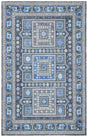 Safavieh Classic Vintage Clv205W Sage/Blue Rugs - Safavieh - clv205w - 3