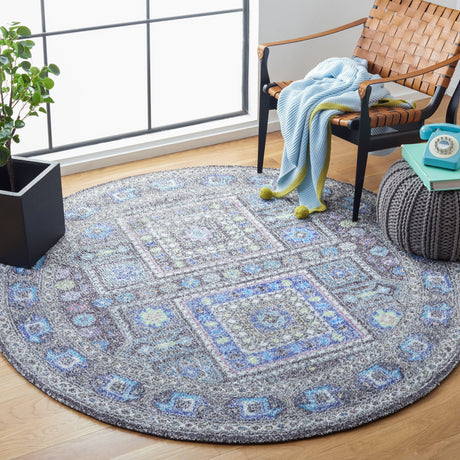Safavieh Classic Vintage Clv205W Sage/Blue Rugs - Safavieh - clv205w - 6r