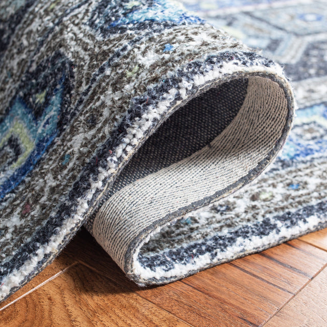 Safavieh Classic Vintage Clv205W Sage/Blue Rugs - Safavieh - clv205w - 6r