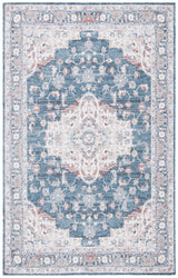 Safavieh Classic Vintage Clv206L Light Blue/Rust Rugs - Safavieh - clv206l - 3