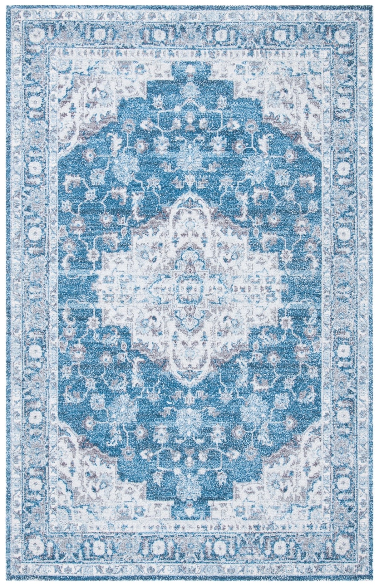 Safavieh Classic Vintage Clv206M Blue/Grey Rugs - Safavieh - clv206m - 3