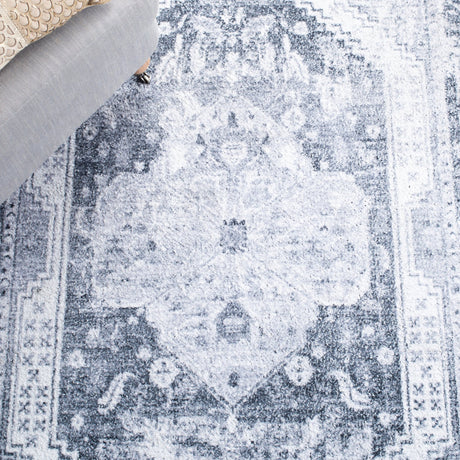 Safavieh Classic Vintage Clv207G Silver/Dark Grey Rugs - Safavieh - clv207g - 3