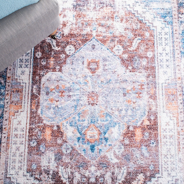 Safavieh Classic Vintage Clv207P Rust/Blue Rugs - Safavieh - clv207p - 6r