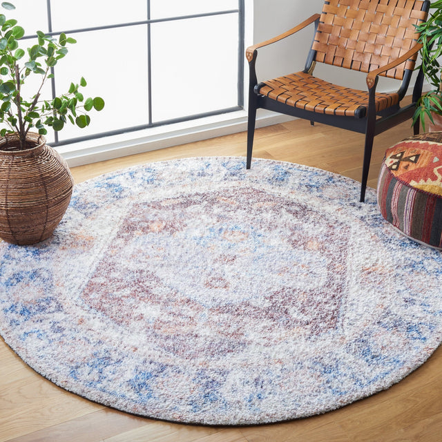 Safavieh Classic Vintage Clv207P Rust/Blue Rugs - Safavieh - clv207p - 6r