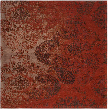 Safavieh Classic Vintage Clv222A Rust / Brown Rugs - Safavieh - clv222a - 6sq