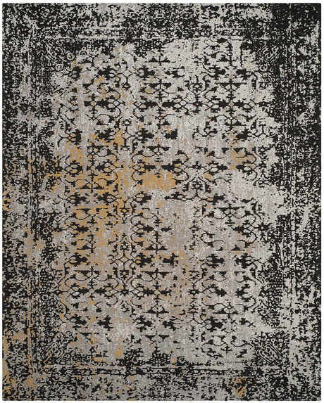 Safavieh Classic Vintage Clv223A Black/Silver Rug - Safavieh - clv223a - 6r