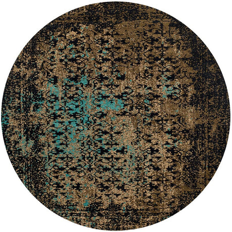 Safavieh Classic Vintage Clv223B Black/Olive Rug - Safavieh - clv223b - 6r