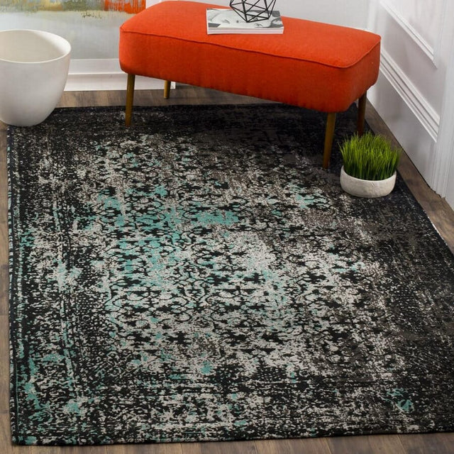 Safavieh Classic Vintage Clv223C Navy / Teal Rugs - Safavieh - clv223c - 3