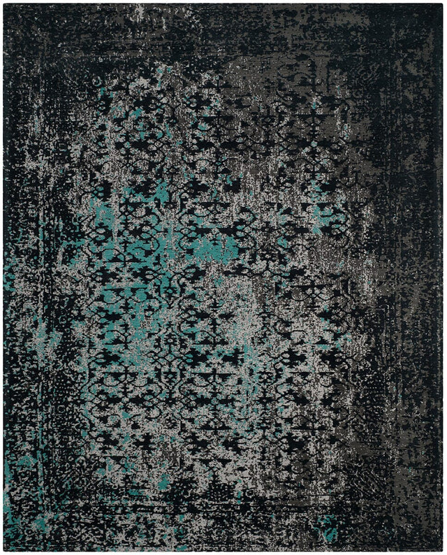 Safavieh Classic Vintage Clv223C Navy / Teal Rugs - Safavieh - clv223c - 6r