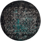 Safavieh Classic Vintage Clv223C Navy / Teal Rugs - Safavieh - clv223c - 6r