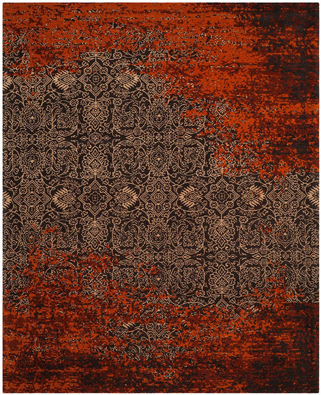 Safavieh Classic Vintage Clv224A Rust/Brown Rug - Safavieh - clv224a - 3