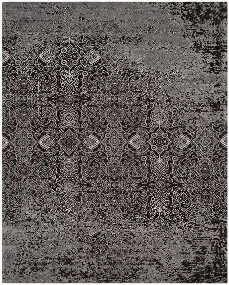 Safavieh Classic Vintage Clv224B Silver / Brown Rugs - Safavieh - clv224b - 6r