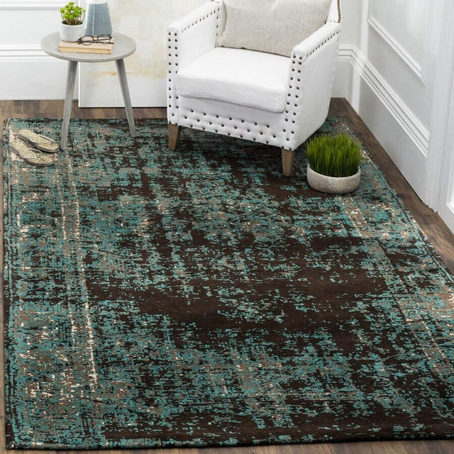 Safavieh Classic Vintage Clv225A Teal/Brown Rug - Safavieh - clv225a - 3