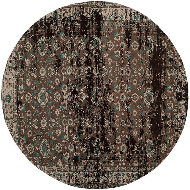 Safavieh Classic Vintage Clv226A Teal / Beige Rugs - Safavieh - clv226a - 6r