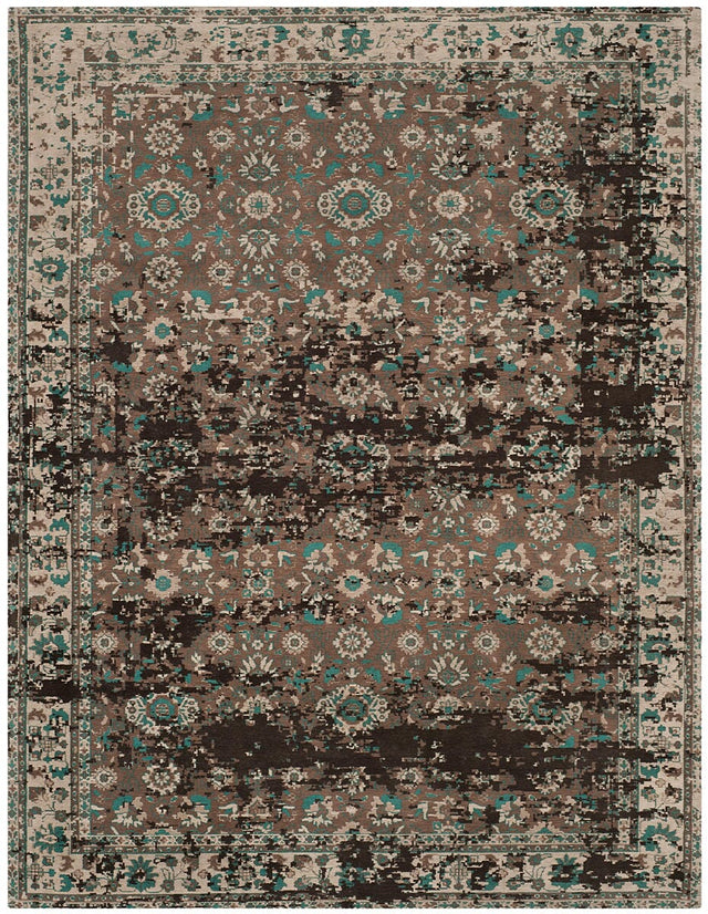 Safavieh Classic Vintage Clv226A Teal / Beige Rugs - Safavieh - clv226a - 6r