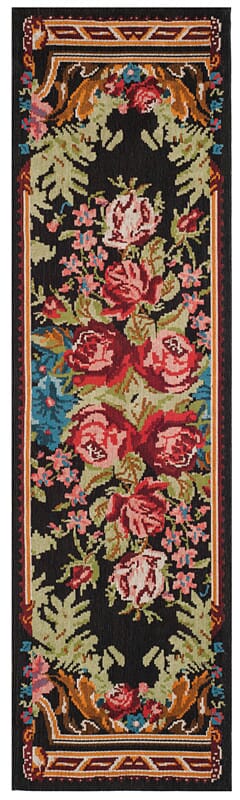 Safavieh Classic Vintage Clv301A Black/Multi Rug - Safavieh - clv301a - 26