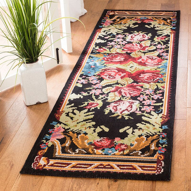 Safavieh Classic Vintage Clv301A Black/Multi Rug - Safavieh - clv301a - 26