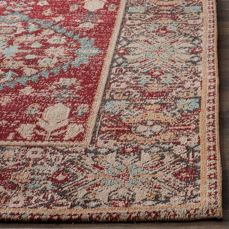 Safavieh Classic Vintage Clv302A Red/Multi Rug - Safavieh - clv302a - 3