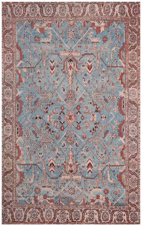 Safavieh Classic Vintage Clv303A Blue / Red Rugs - Safavieh - clv303a - 3