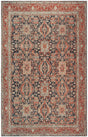 Safavieh Classic Vintage Clv307N Navy / Rust Rugs - Safavieh - clv307n - 4