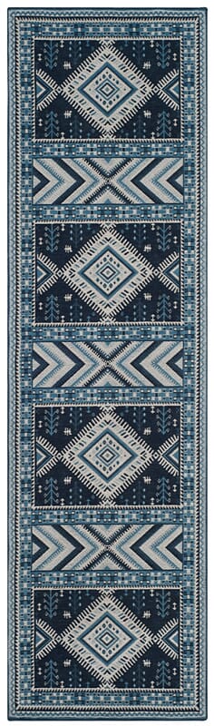 Safavieh Classic Vintage Clv511A Navy / Light Blue Rugs - Safavieh - clv511a - 28