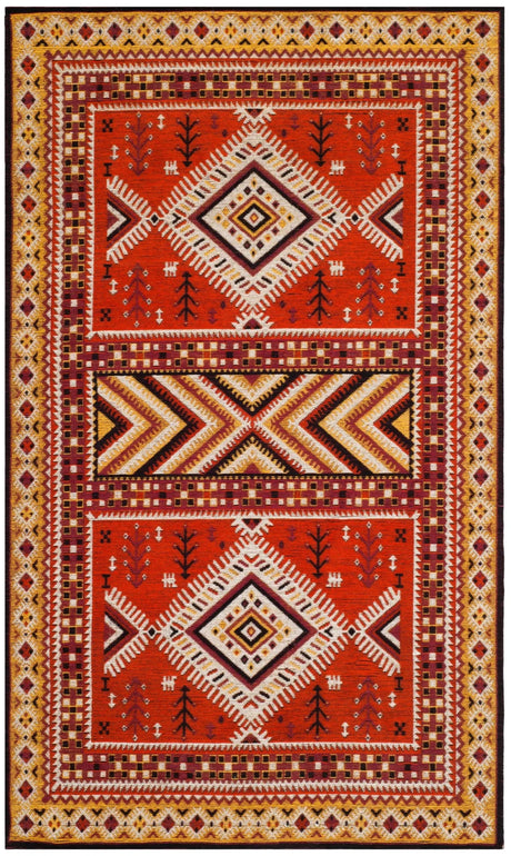 Safavieh Classic Vintage 3'-0" x 5'-0" Rug in Orange / Gold