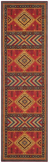 Safavieh Classic Vintage Clv511G Red / Slate Rugs - Safavieh - clv511g - 28