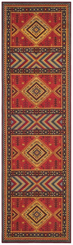 Safavieh Classic Vintage Clv511G Red / Slate Rugs - Safavieh - clv511g - 28