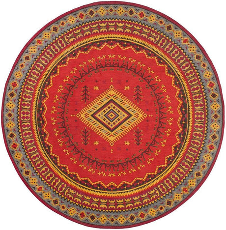 Safavieh Classic Vintage Clv511G Red / Slate Rugs - Safavieh - clv511g - 6r