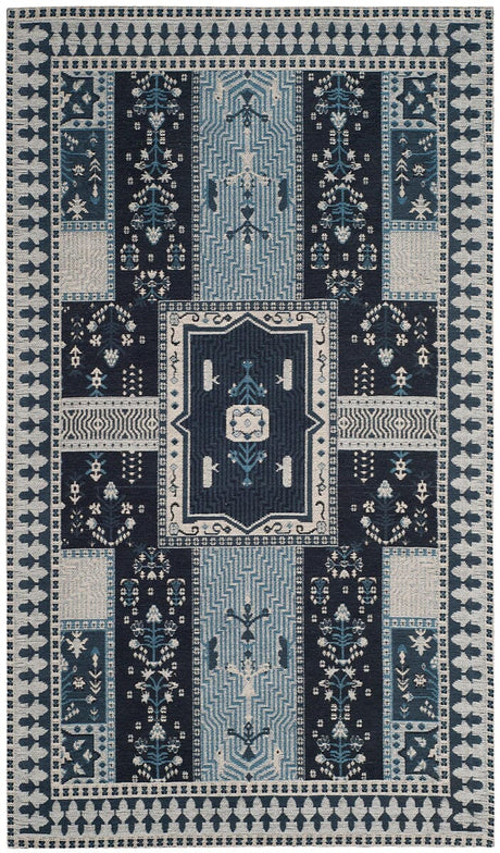 Safavieh Classic Vintage Clv512A Navy / Light Blue Rugs - Safavieh - clv512a - 3