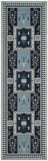 Safavieh Classic Vintage Clv512A Navy / Light Blue Rugs - Safavieh - clv512a - 3