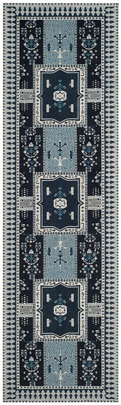 Safavieh Classic Vintage Clv512A Navy / Light Blue Rugs - Safavieh - clv512a - 3