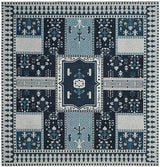 Safavieh Classic Vintage Clv512A Navy / Light Blue Rugs - Safavieh - clv512a - 6sq