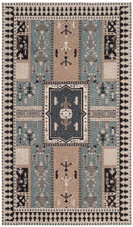 Safavieh Classic Vintage 3'-0" x 5'-0" Rug in Slate / Beige