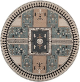 Safavieh Classic Vintage 6'-0" x 6'-0" Rug in Slate / Beige