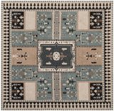 Safavieh Classic Vintage 6'-0" x 6'-0" Rug in Slate / Beige