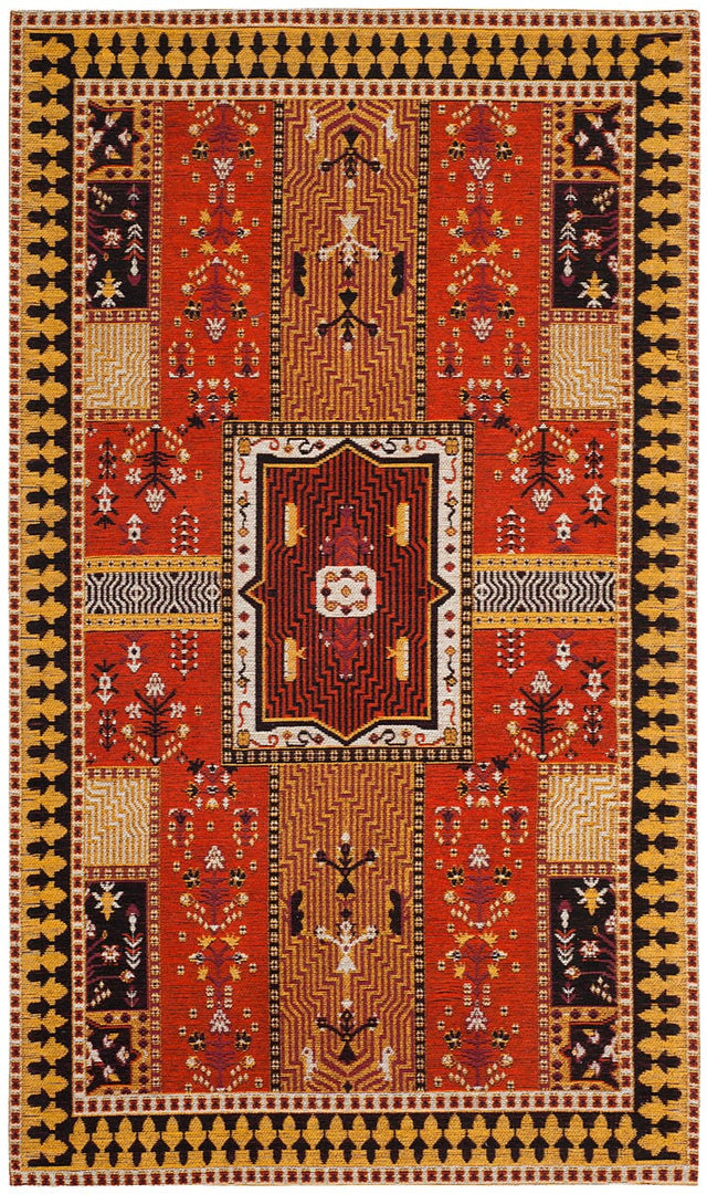 Safavieh Classic Vintage Clv512D Orange / Gold Rugs - Safavieh - clv512d - 3