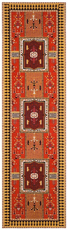 Safavieh Classic Vintage Clv512D Orange / Gold Rugs - Safavieh - clv512d - 3