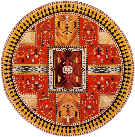 Safavieh Classic Vintage Clv512D Orange / Gold Rugs - Safavieh - clv512d - 3