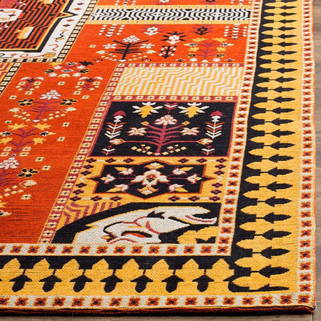 Safavieh Classic Vintage Clv512D Orange / Gold Rugs - Safavieh - clv512d - 3